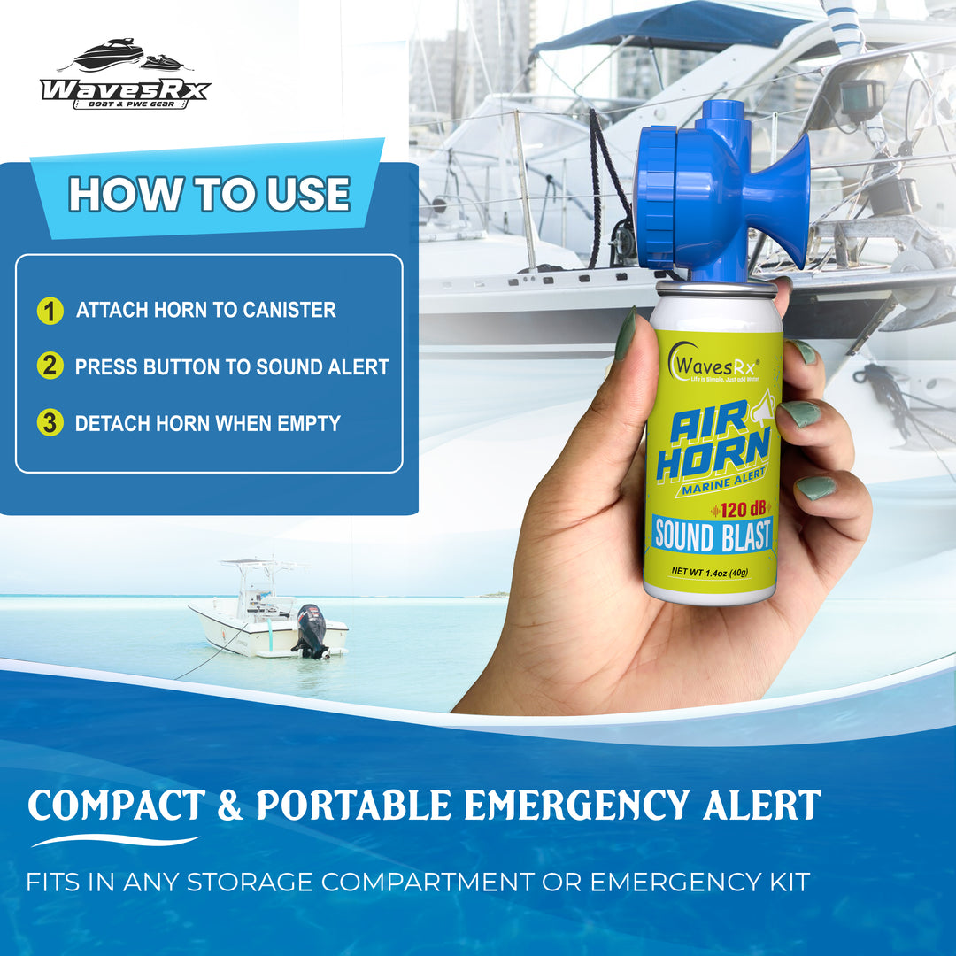SAFETY ALERT AIR HORN