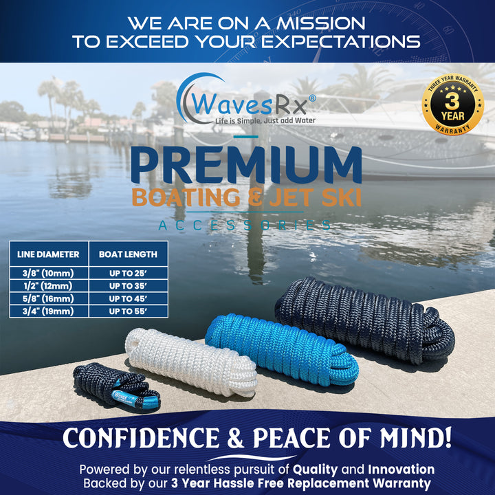 3/8” X 6’ FENDER LINES