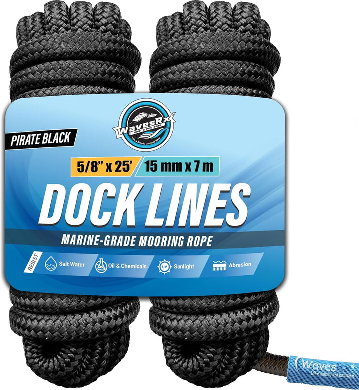 5/8” X 25’ DOCK LINES