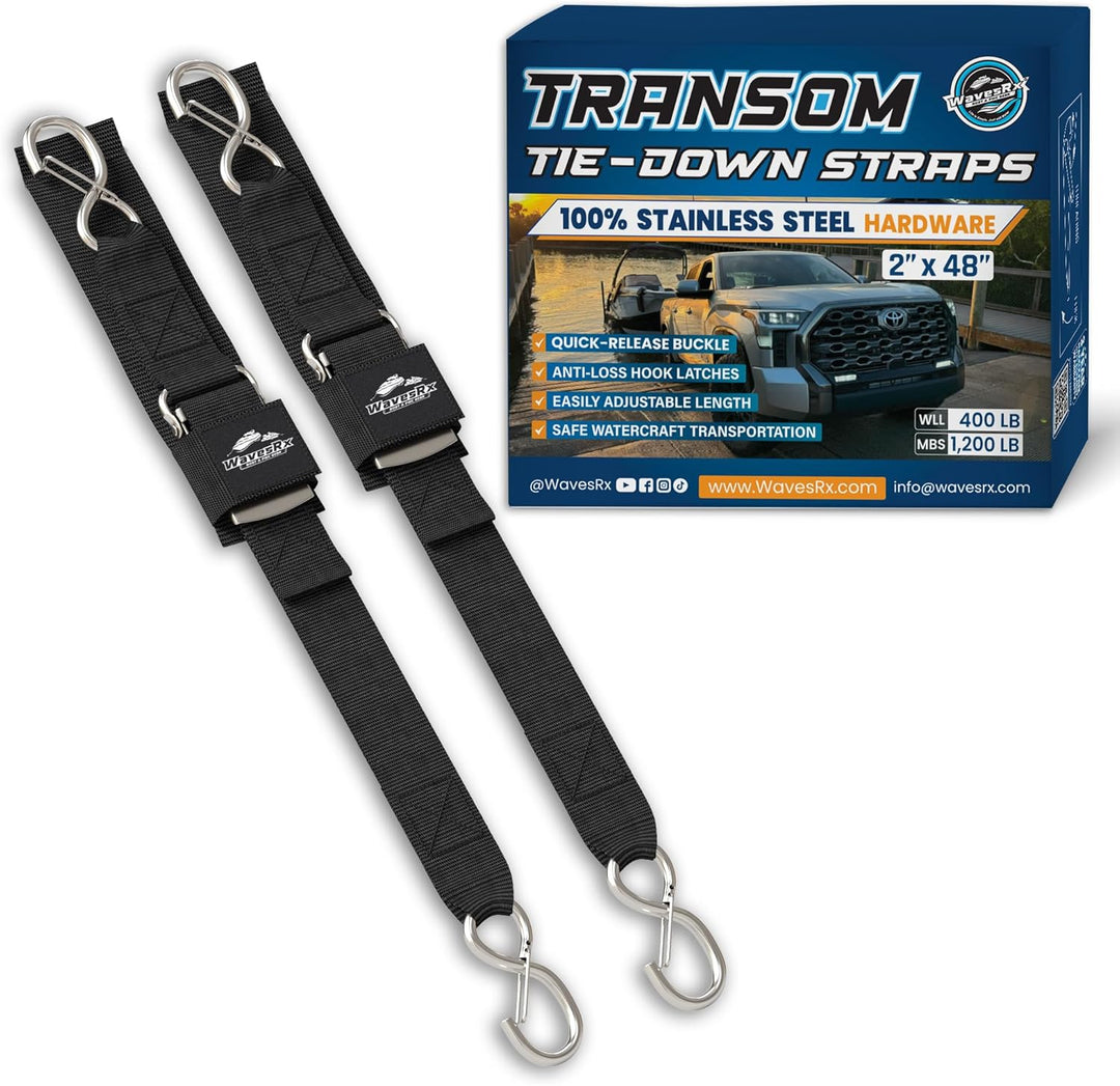 48IN BOAT TRANSOM STRAPS