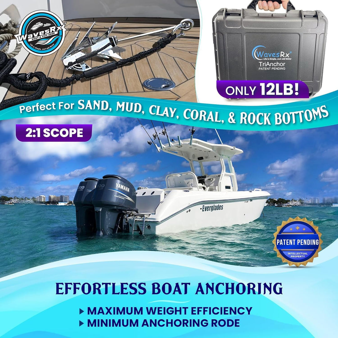 12LB FOLDING TRIANCHOR