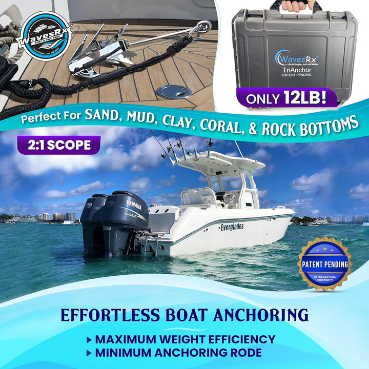 12LB FOLDING TRIANCHOR