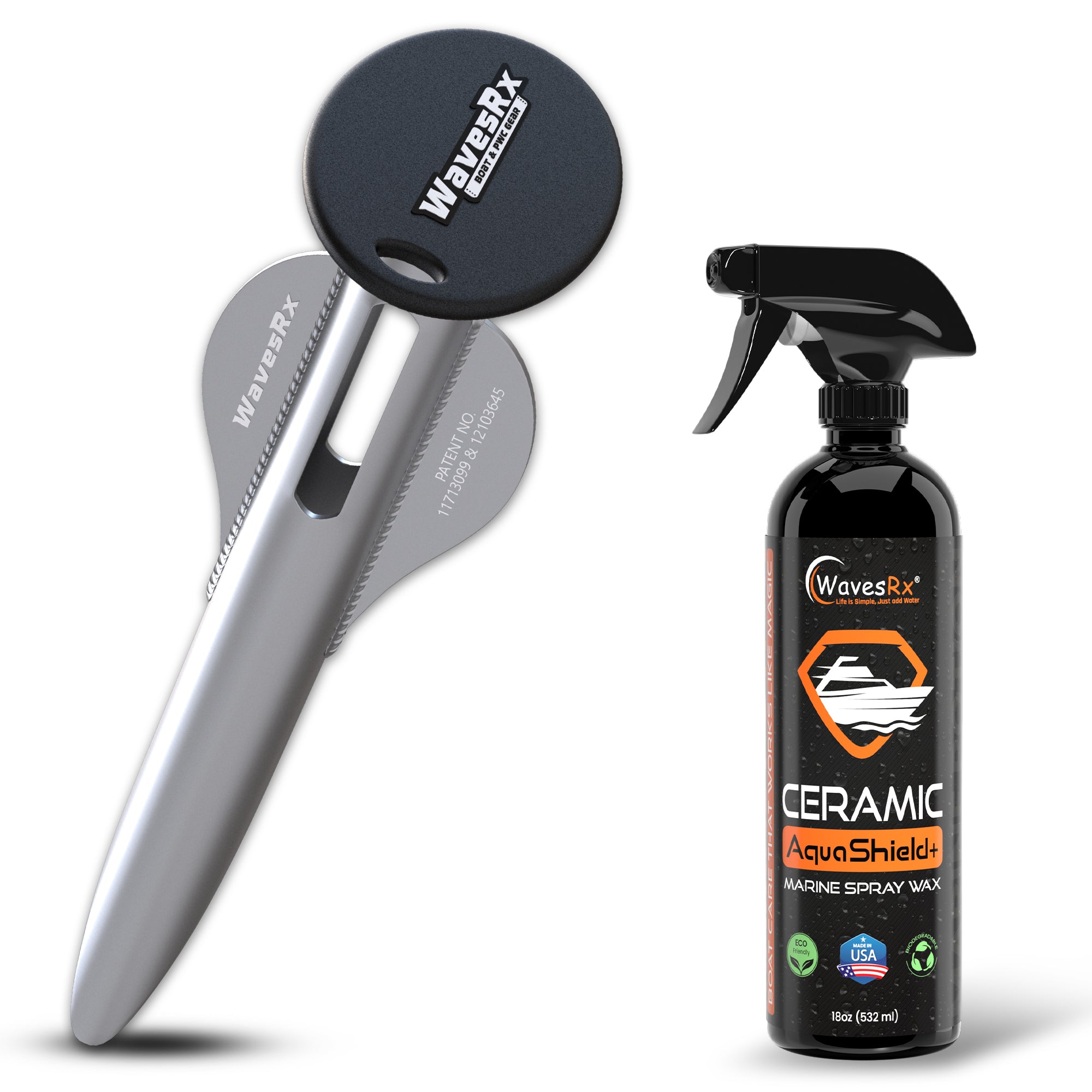 Beach Spike Sand Anchor & Ceramic Spray Set by WavesRx
