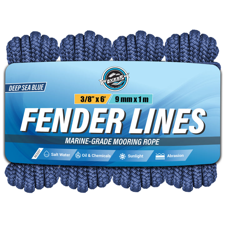 3/8” X 6’ FENDER LINES