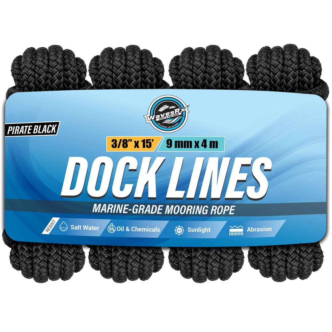 3/8” X 15’ DOCK LINES
