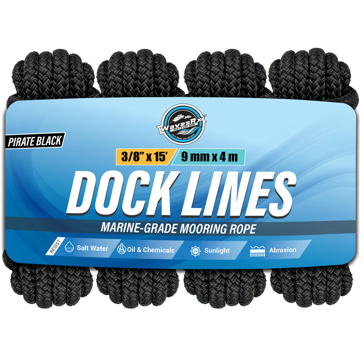 3/8” X 15’ DOCK LINES