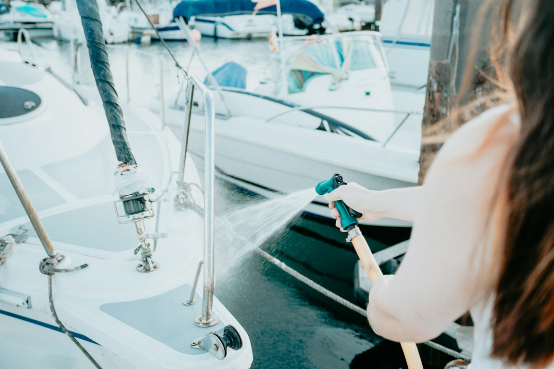 boat cleaning