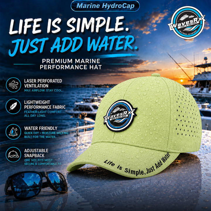 HydroCap Marine Hat (Green)