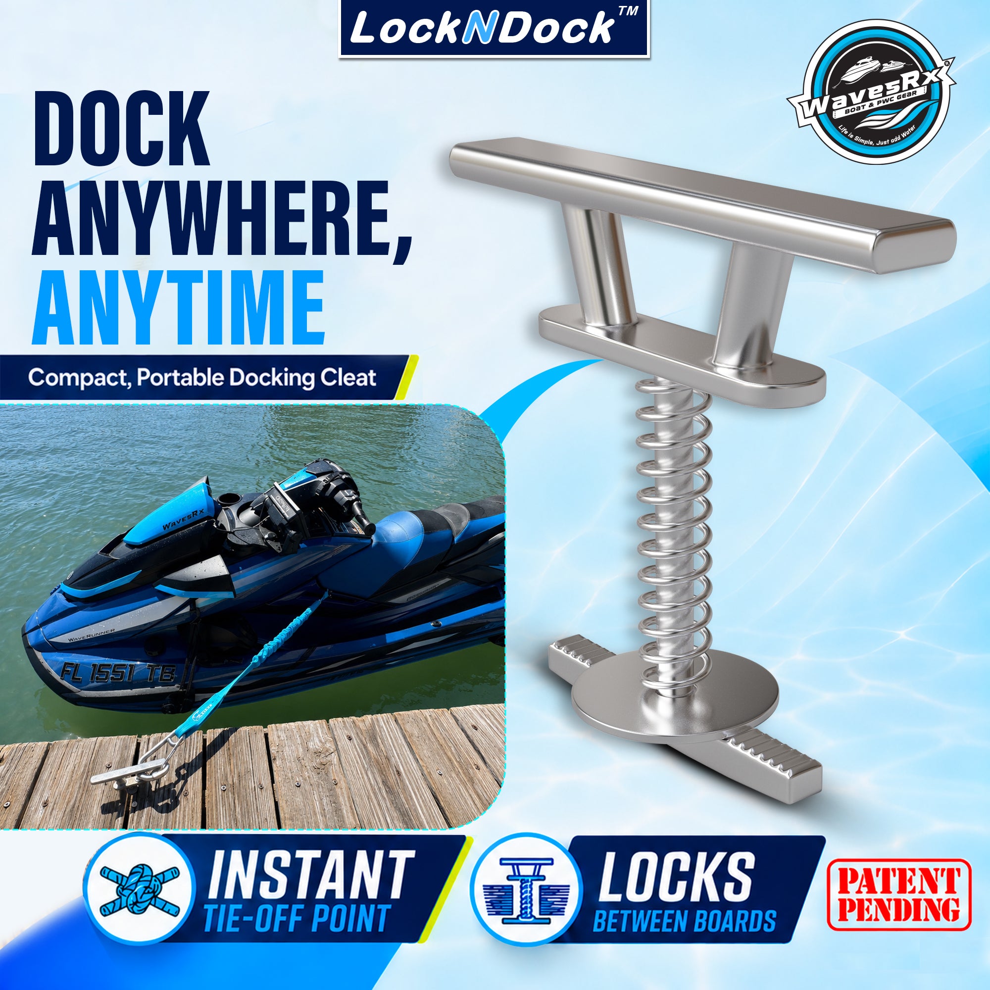 LOCKNDOCK™ CLEAT V3