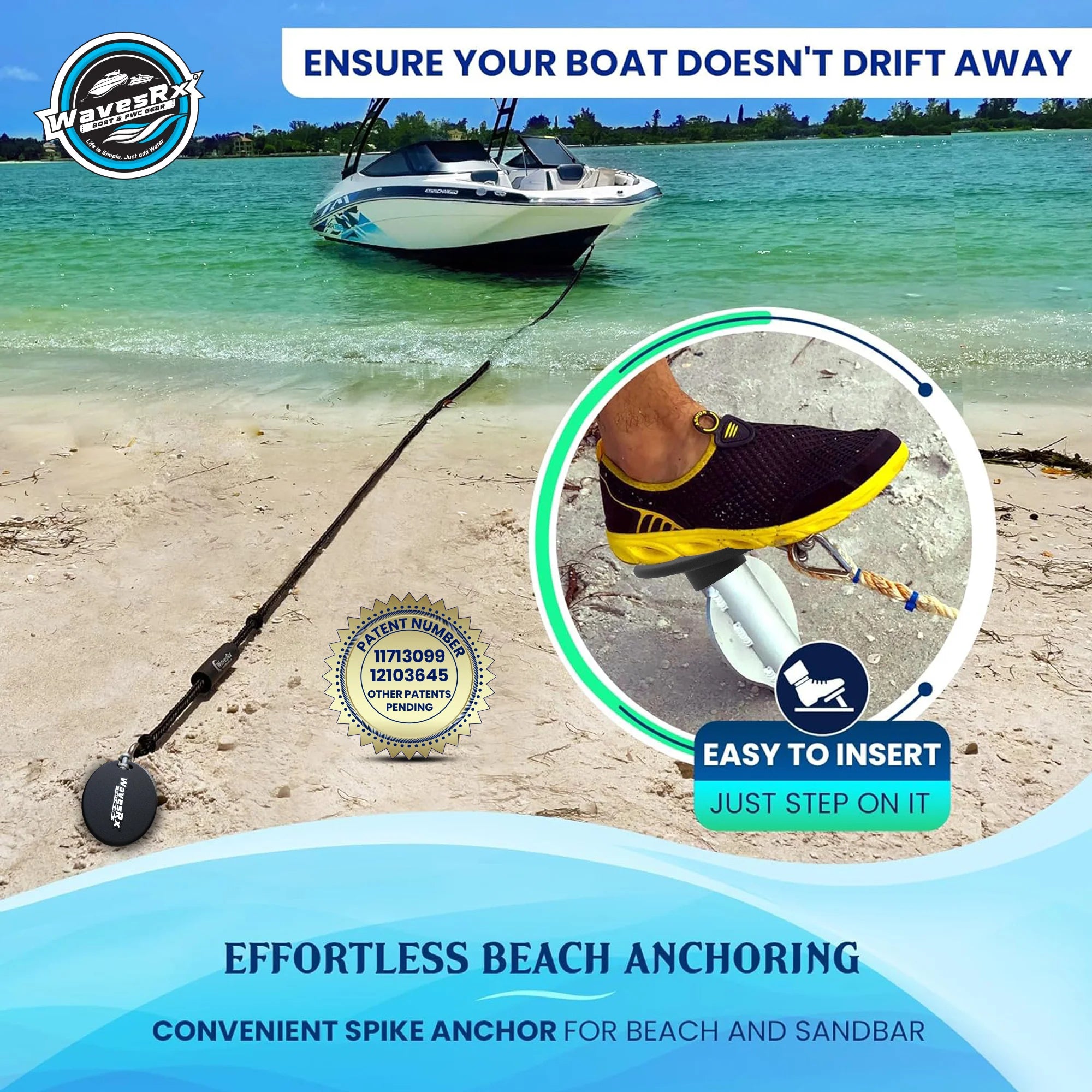 COMPLETE BOAT ANCHORING KIT
