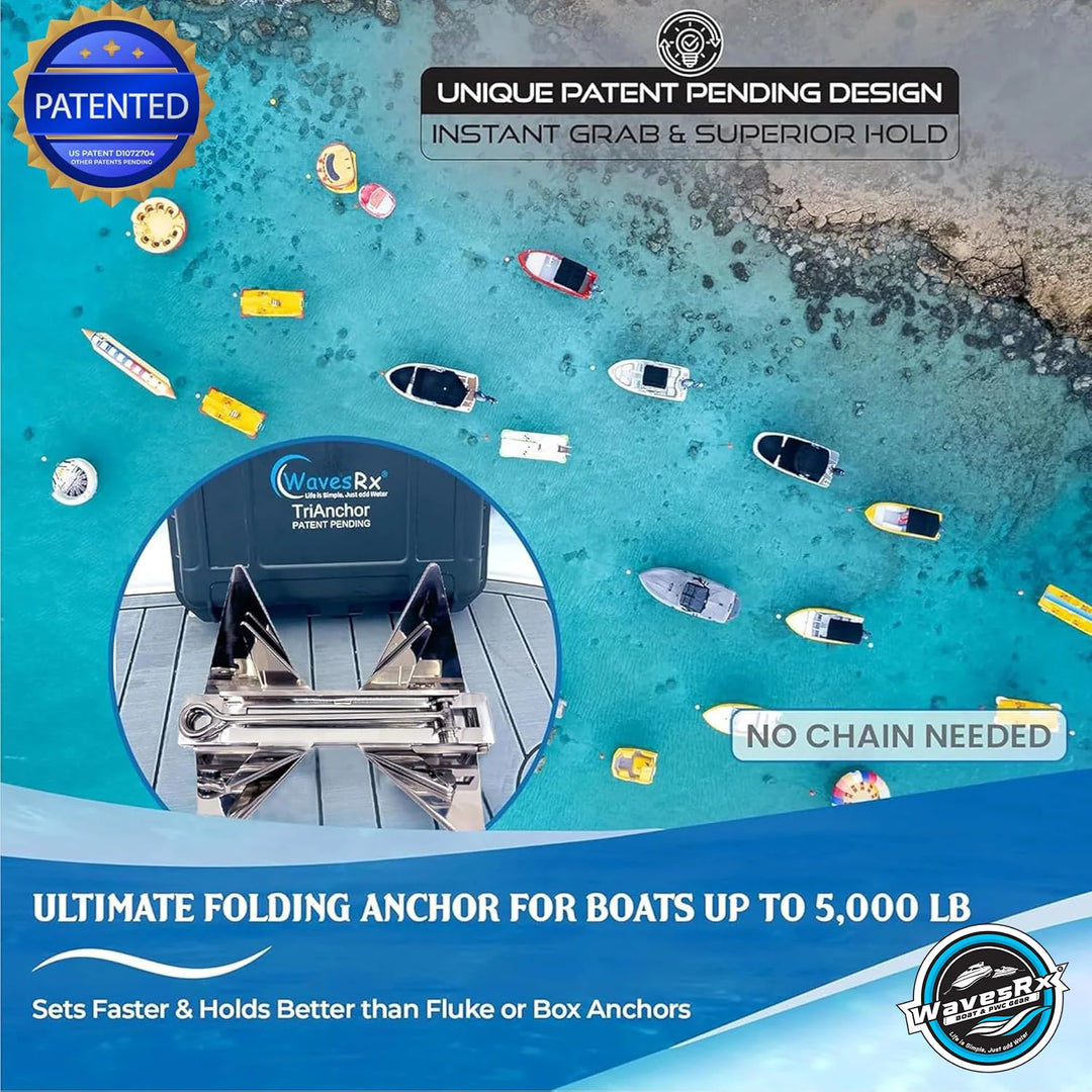 COMPLETE BOAT ANCHORING KIT