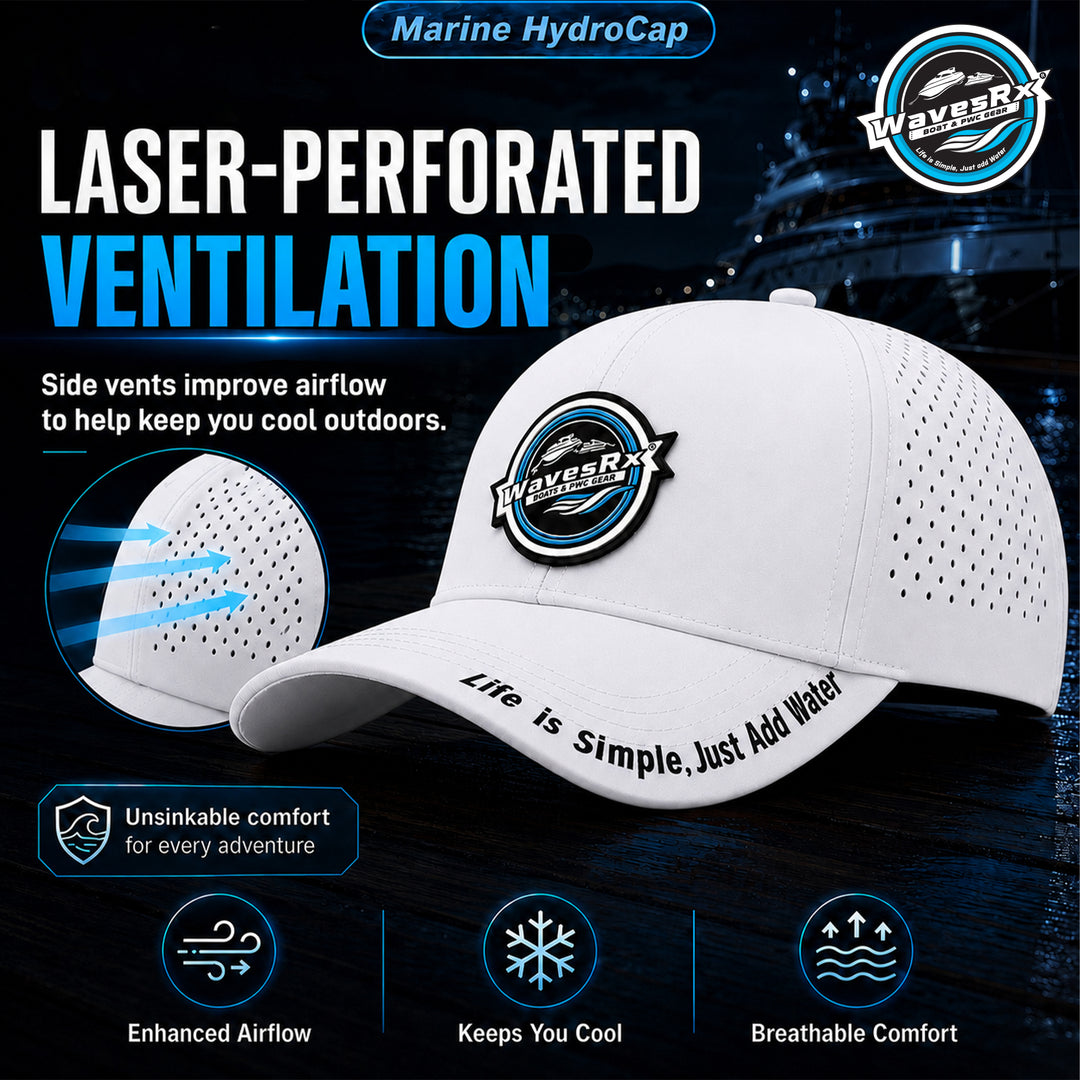 HydroCap Marine Hat (White)
