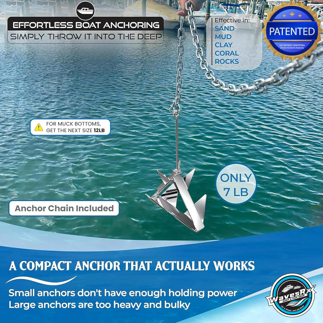 7LB FOLDING TRIANCHOR