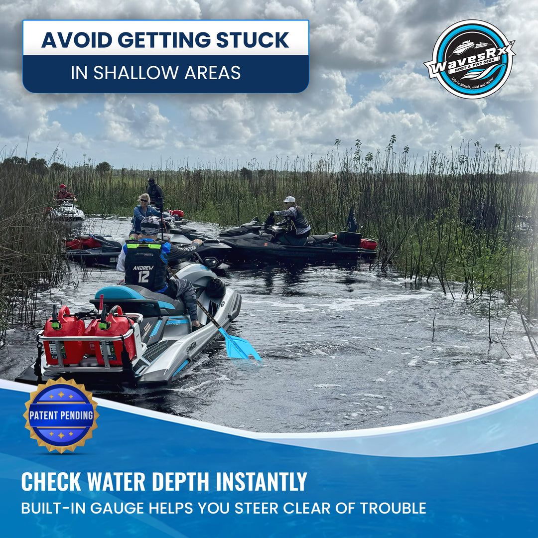 TELESCOPING SAFETY PADDLE