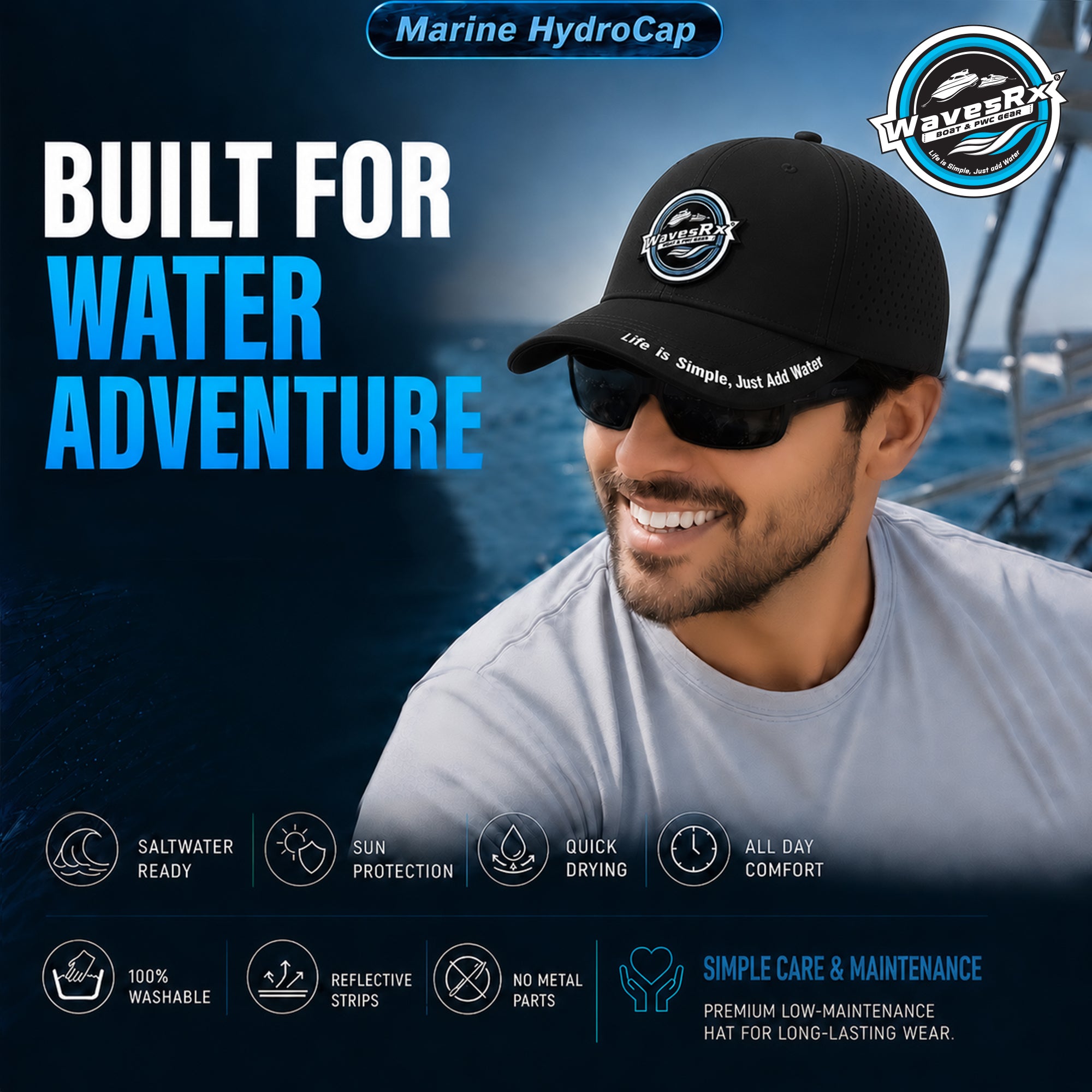 HydroCap Marine Hat