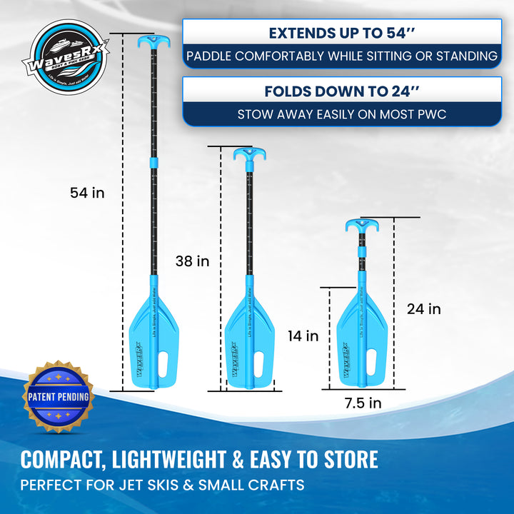 TELESCOPING SAFETY PADDLE