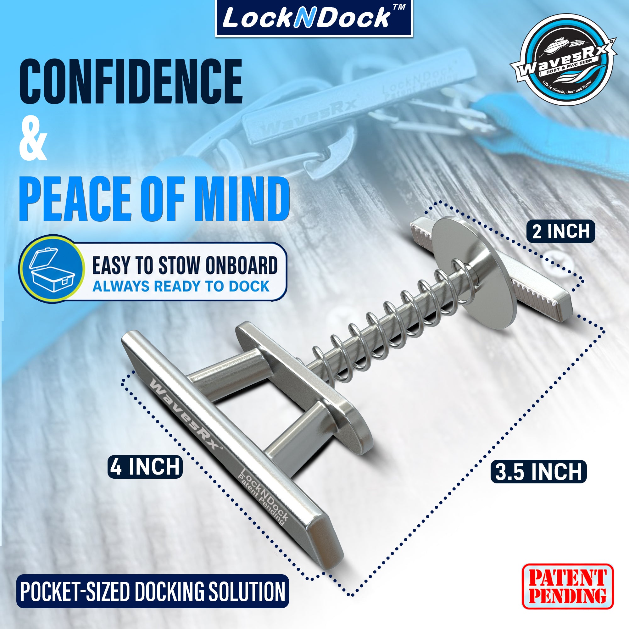 LOCKNDOCK™ CLEAT V3