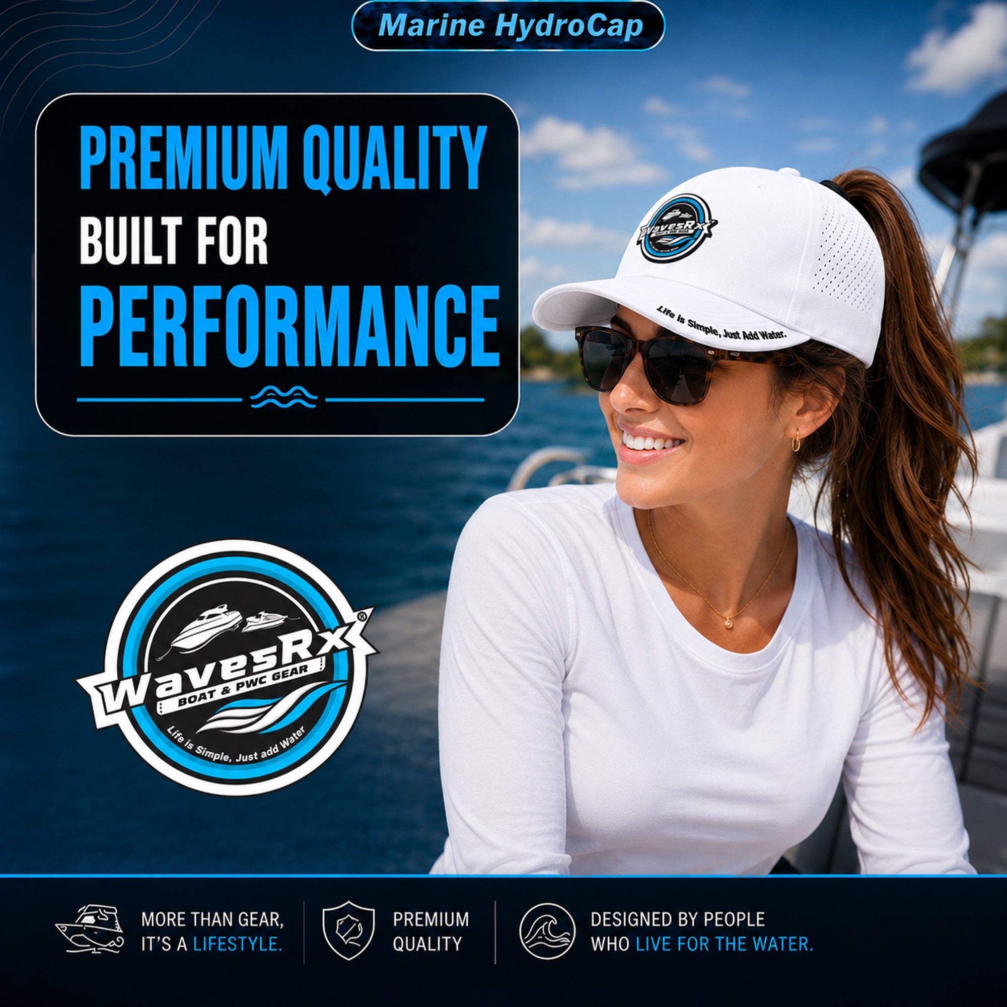 Marine HydroCap For Women's
