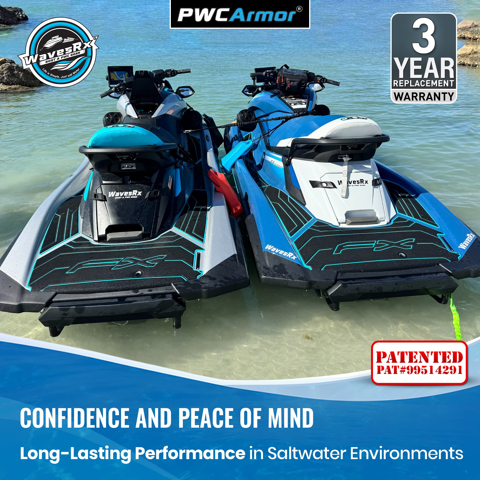 PWCArmor® BUMPERS 2PK