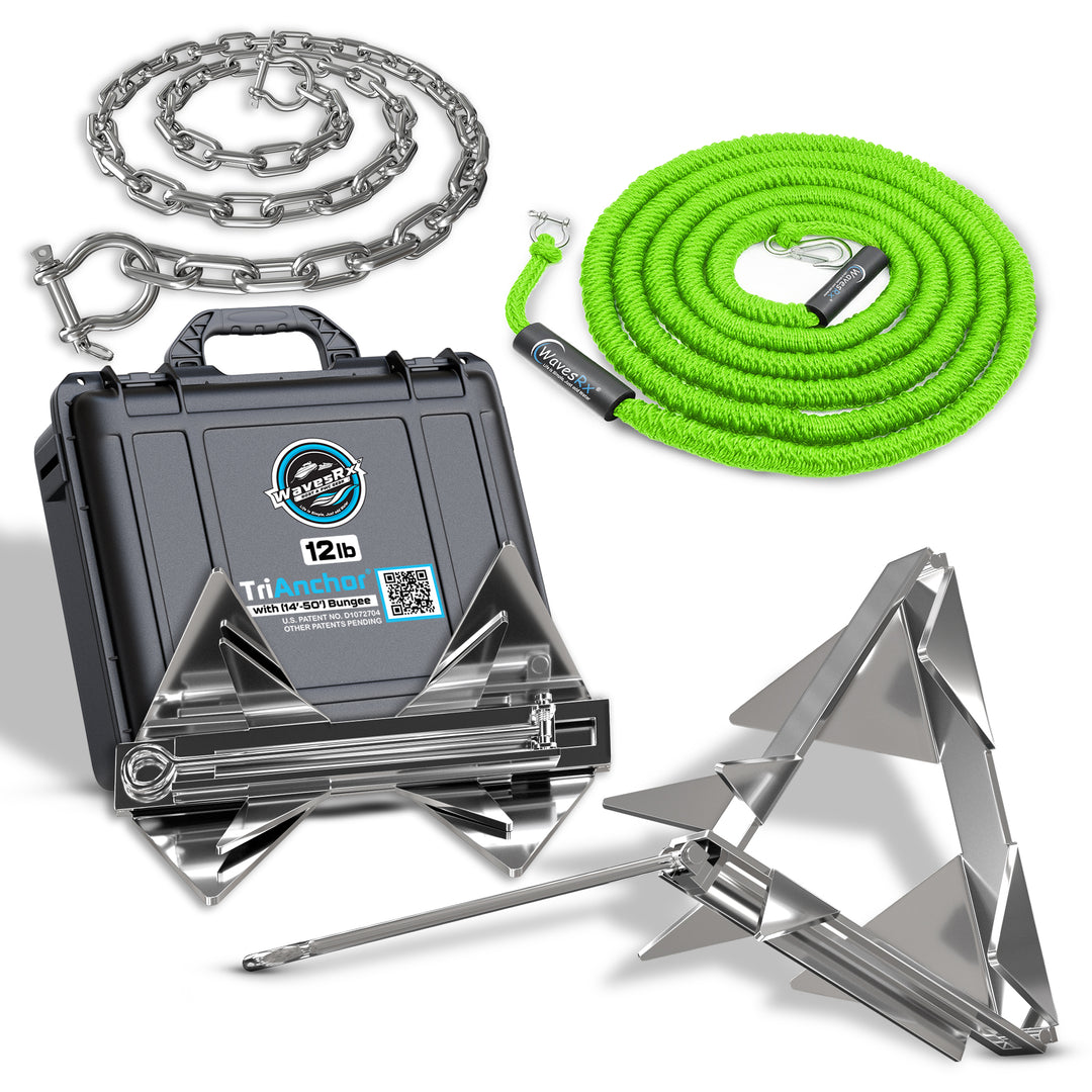anchor box fishing 12LB FOLDING TRIANCHOR – WavesRx