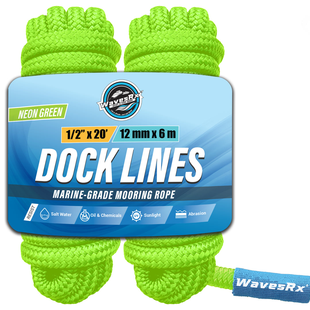 1/2” X 20’ DOCK LINES