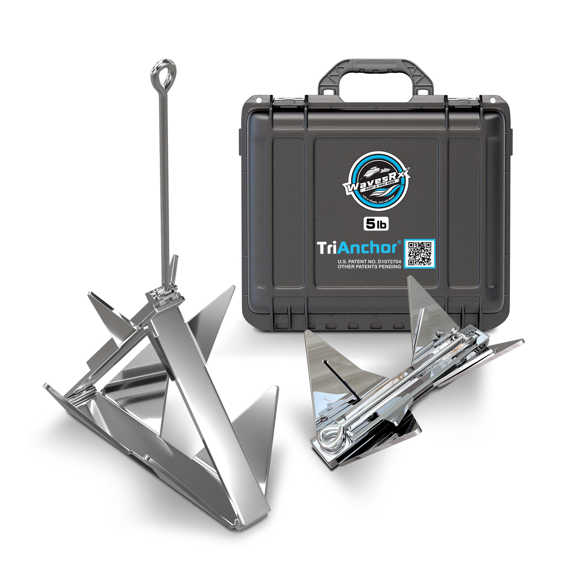 5LB FOLDING TRIANCHOR – WavesRx