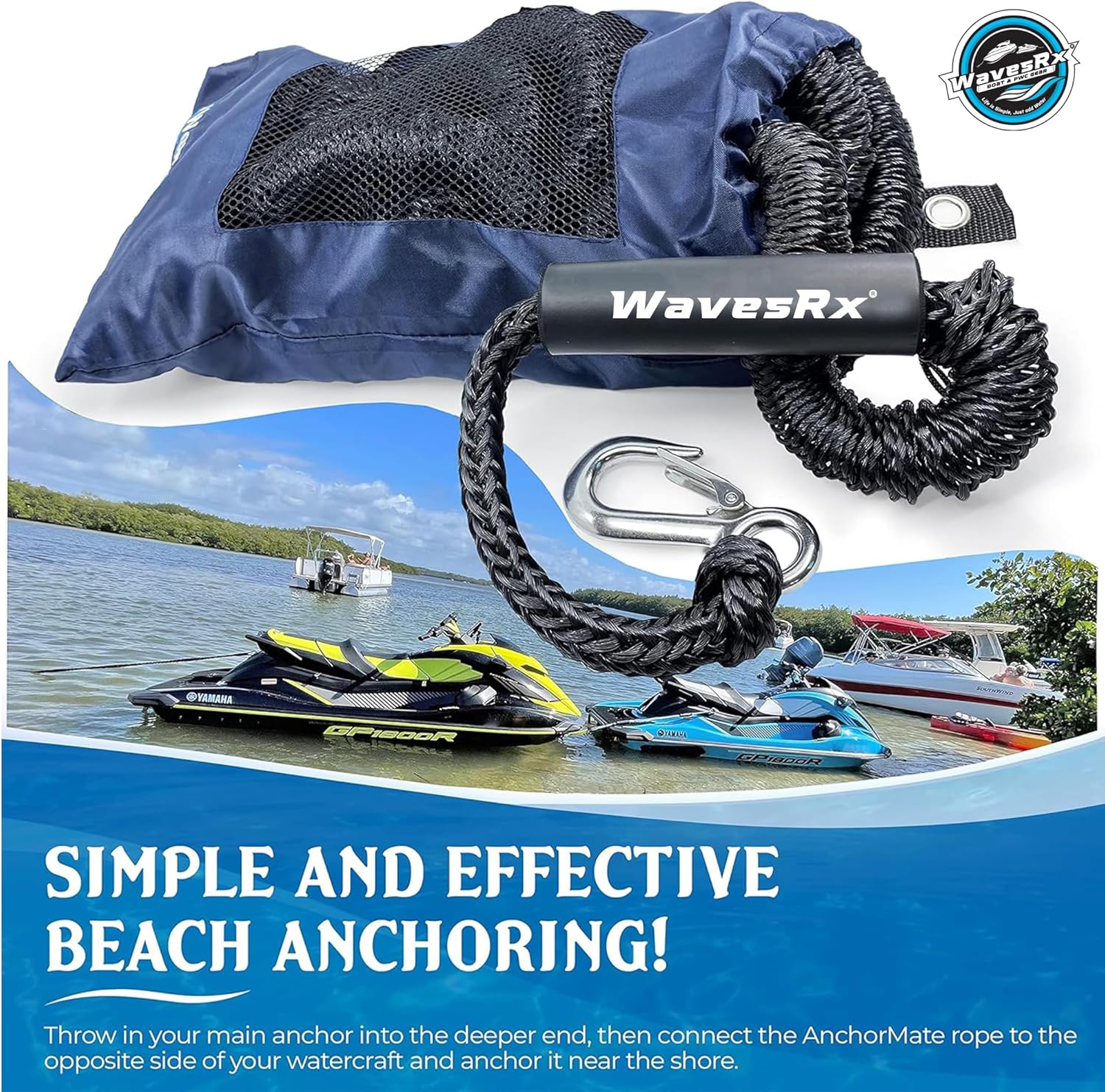 COMPLETE BOAT ANCHORING KIT