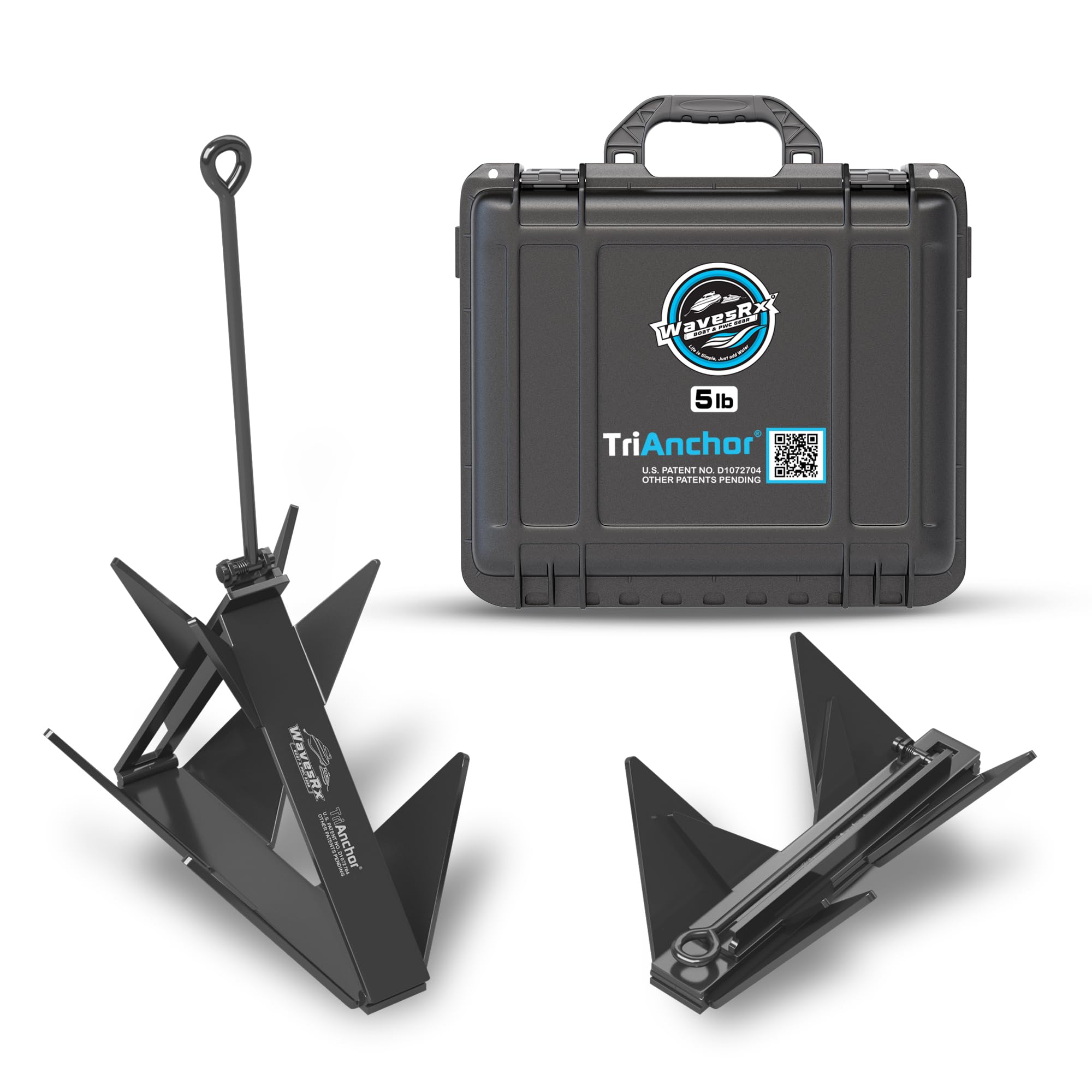 5LB FOLDING TRIANCHOR – WavesRx
