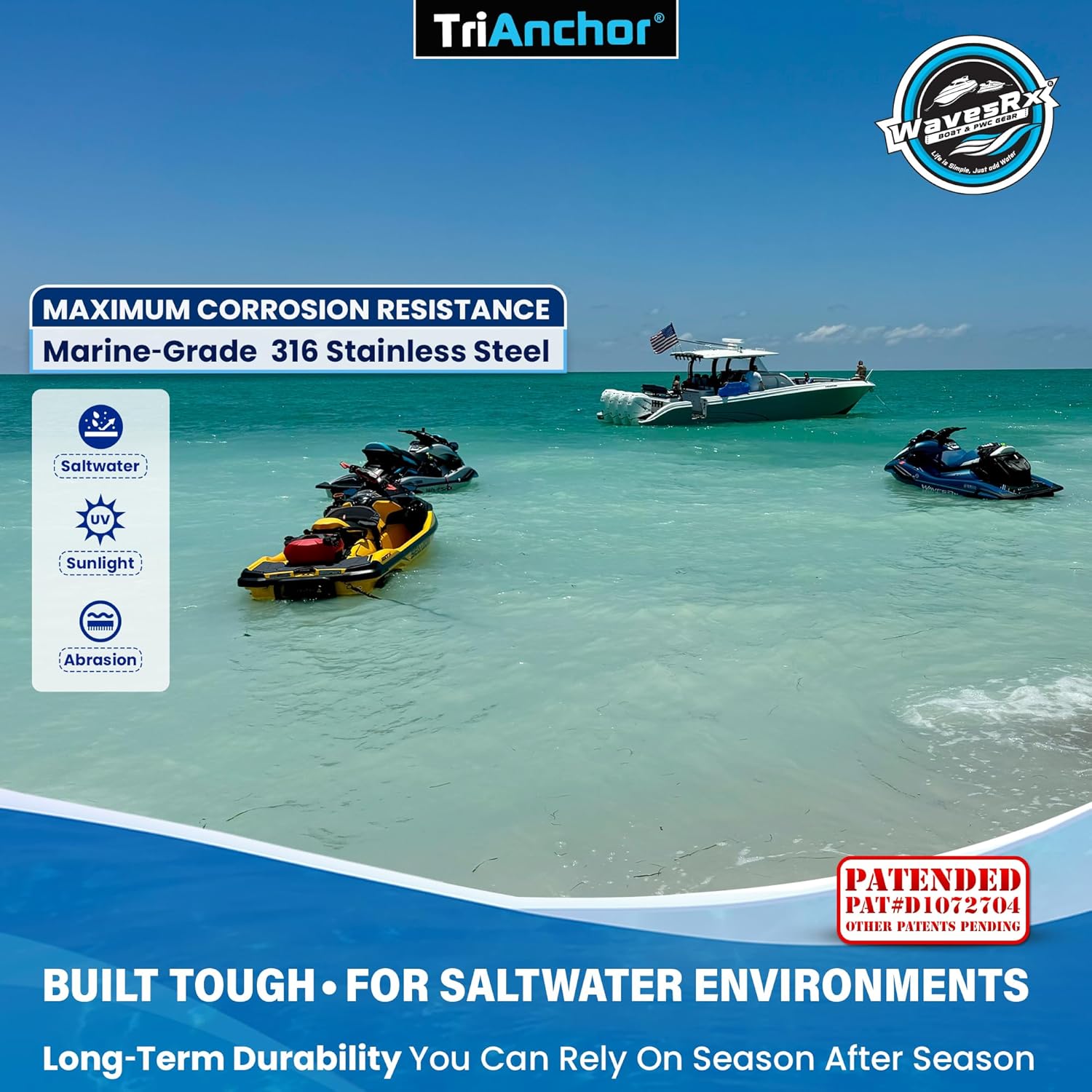 7LB FOLDING TRIANCHOR