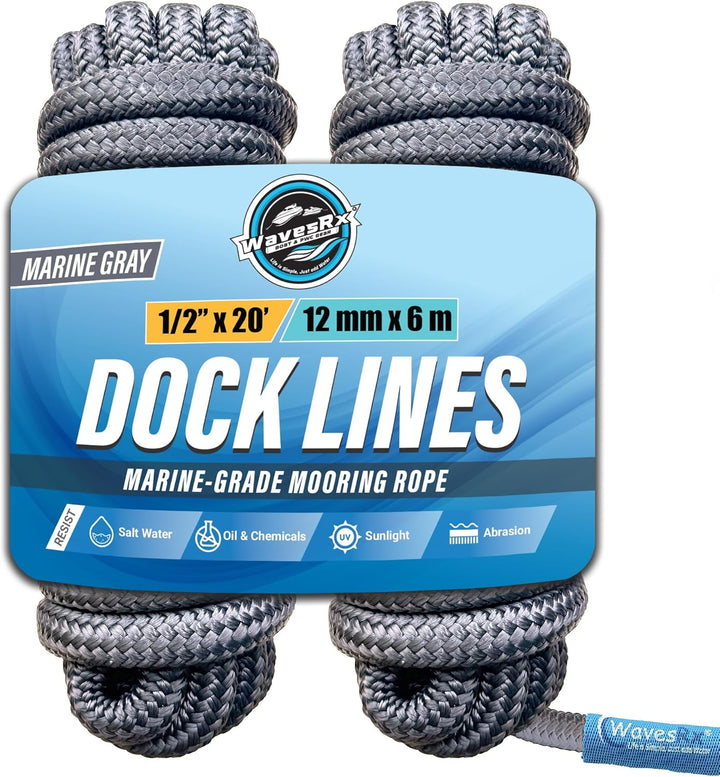 1/2” X 20’ PREMIUM DOCK LINE