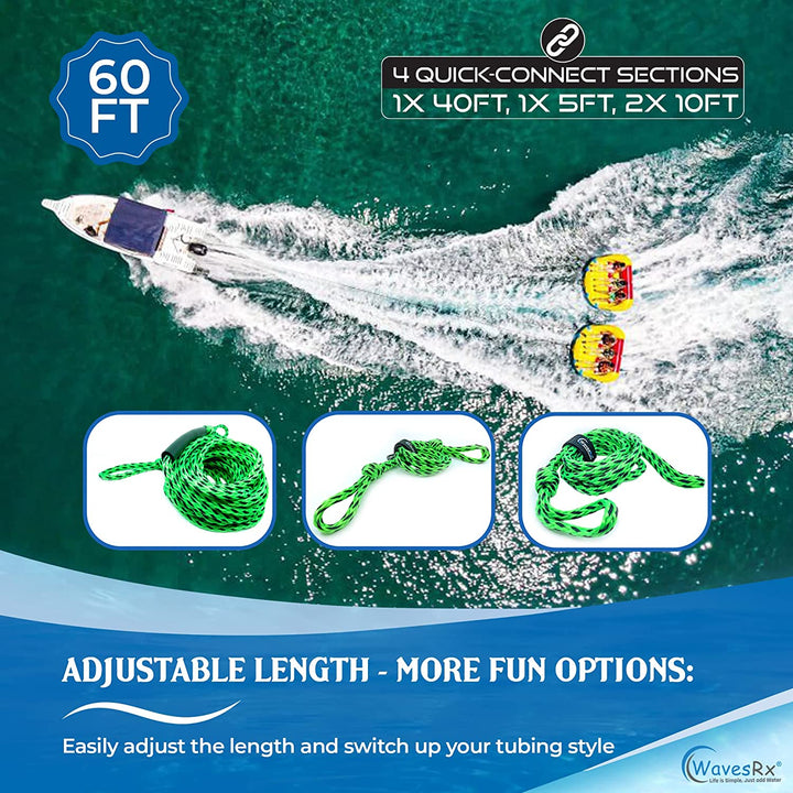 60' TOW ROPE (1-2 RIDERS)