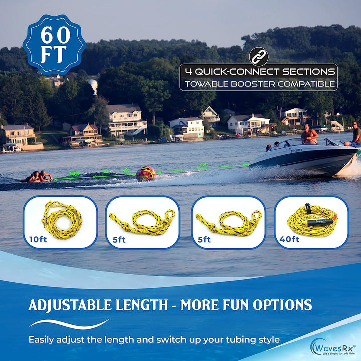 60' TOW ROPE (3-4 RIDERS)