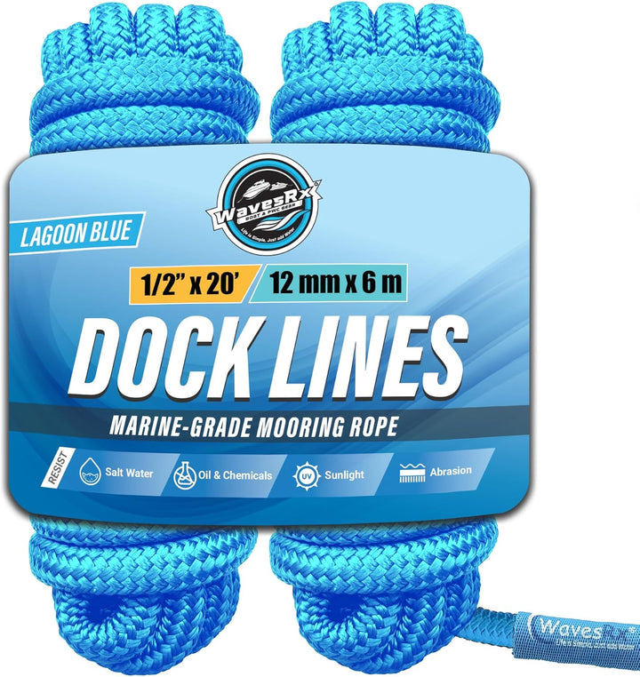 1/2” X 20’ PREMIUM DOCK LINE