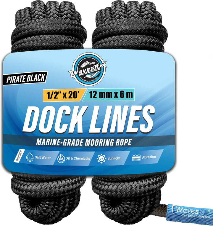 1/2” X 20’ PREMIUM DOCK LINE