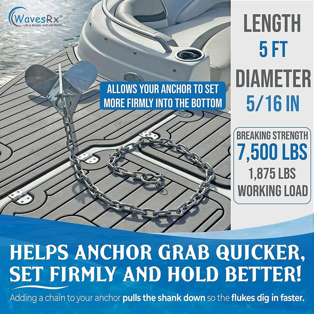 COMPLETE BOAT ANCHORING KIT