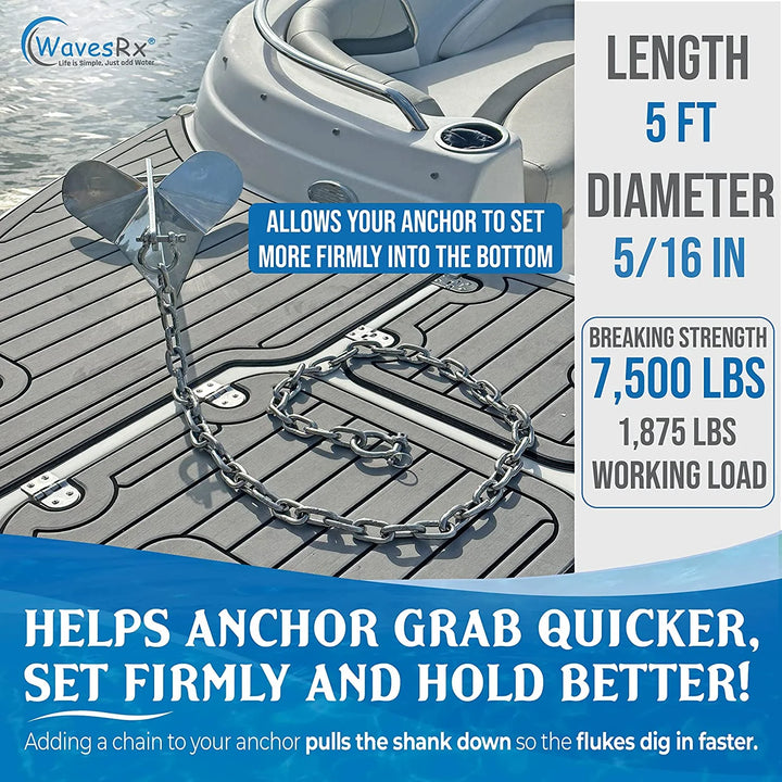 COMPLETE BOAT ANCHORING KIT