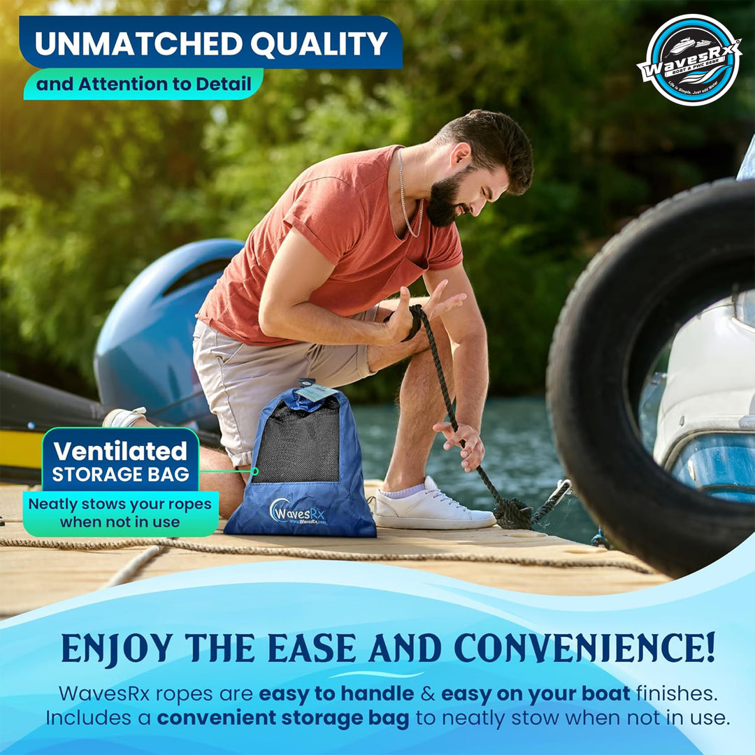 5/8” X 25’ DOCK LINES