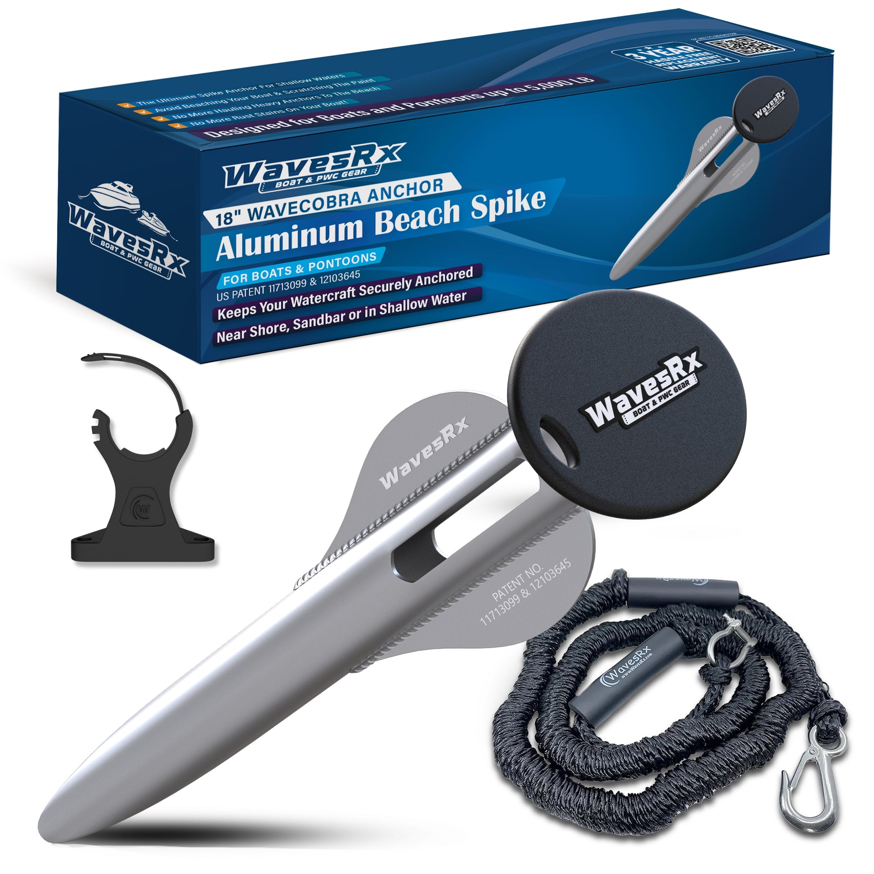 WavesRx WAVECOBRA 18 BOAT ANCHOR