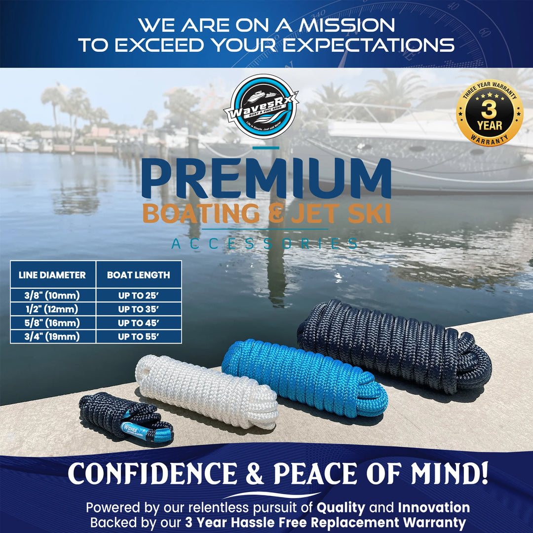 3/8” X 6’ FENDER LINES