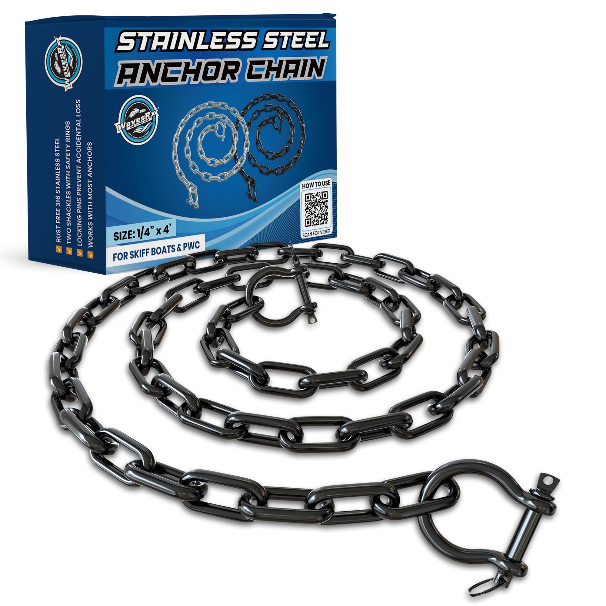 4FT ANCHOR CHAIN – WavesRx