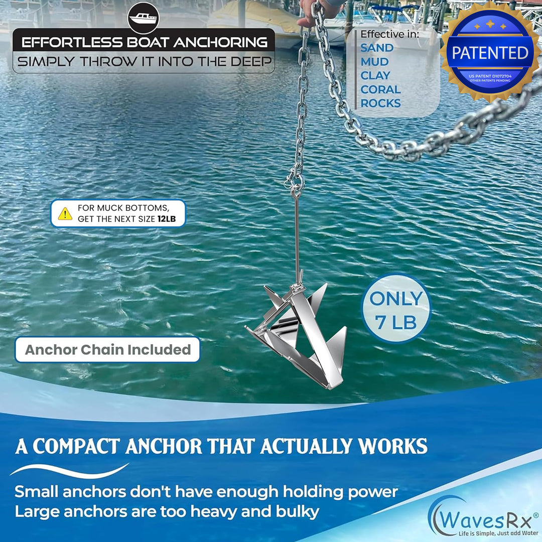 7LB FOLDING TRIANCHOR
