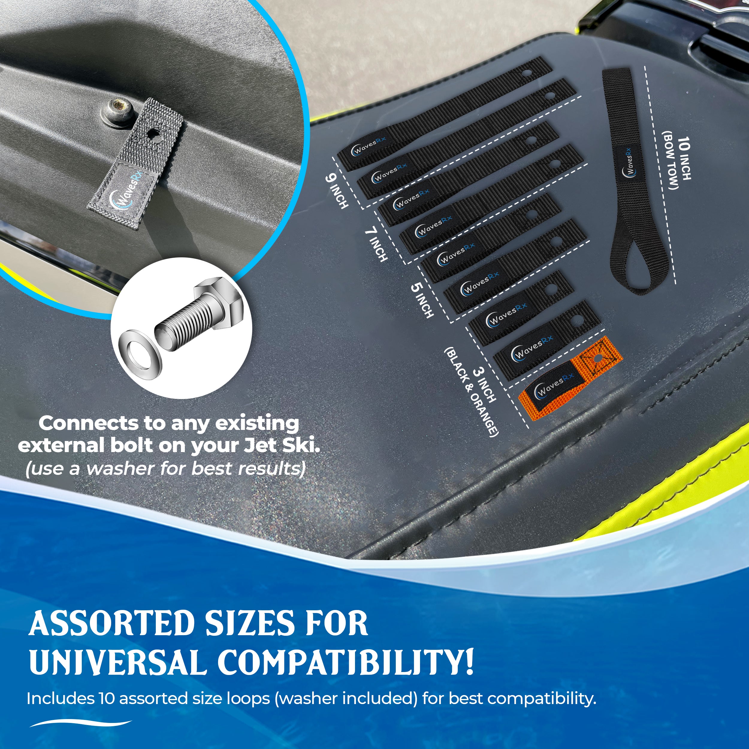 SOFT LOOPS JET SKI CLEATS – WavesRx