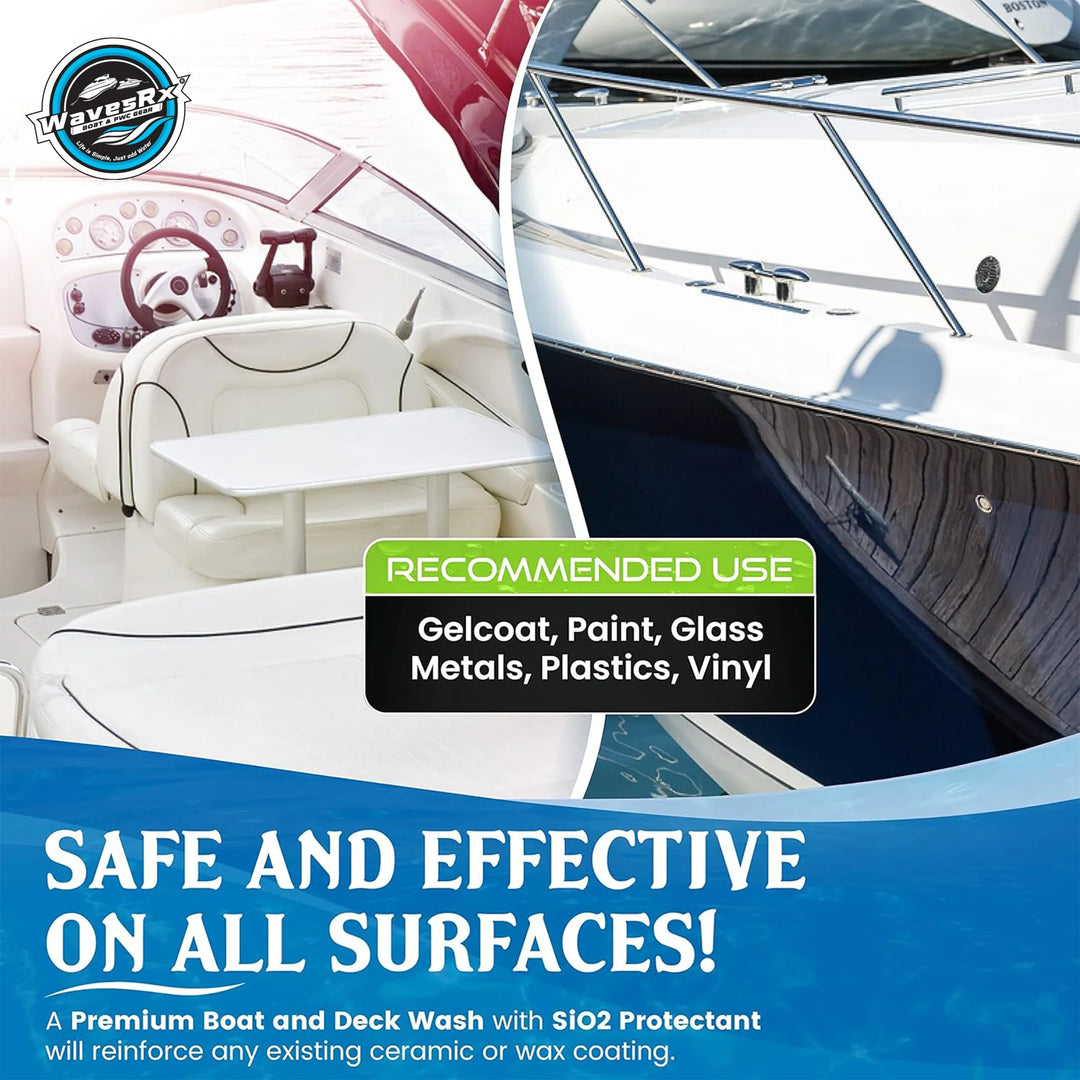 WAVESRX BOAT SOAP (EPICWASH) + ENGINE FLUSH (EPICFLUSH) + BILGEPODS