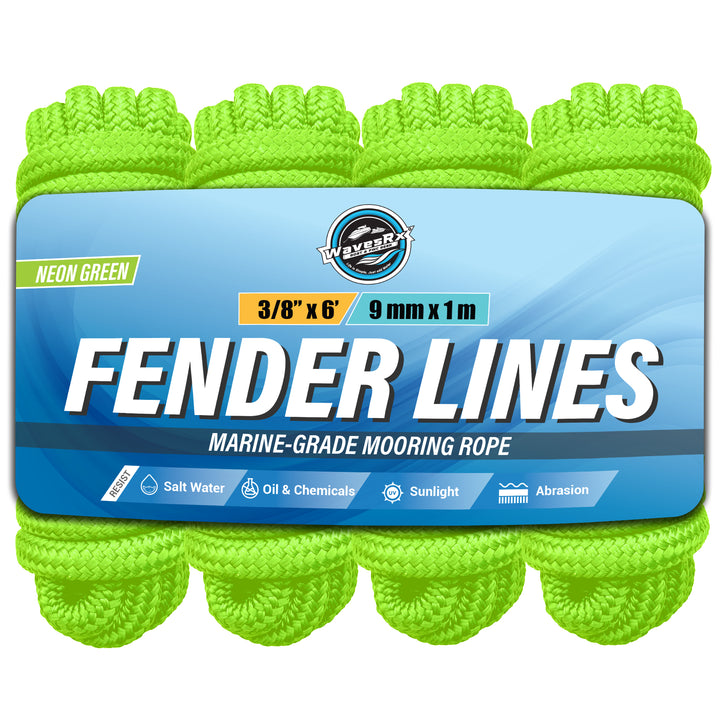 3/8” X 6’ FENDER LINES