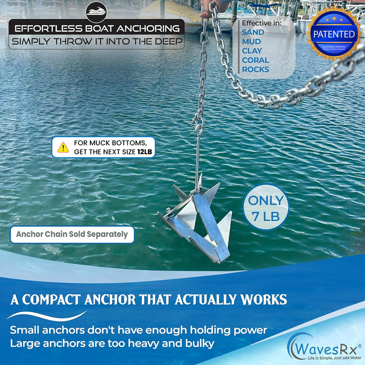 7LB FOLDING TRIANCHOR
