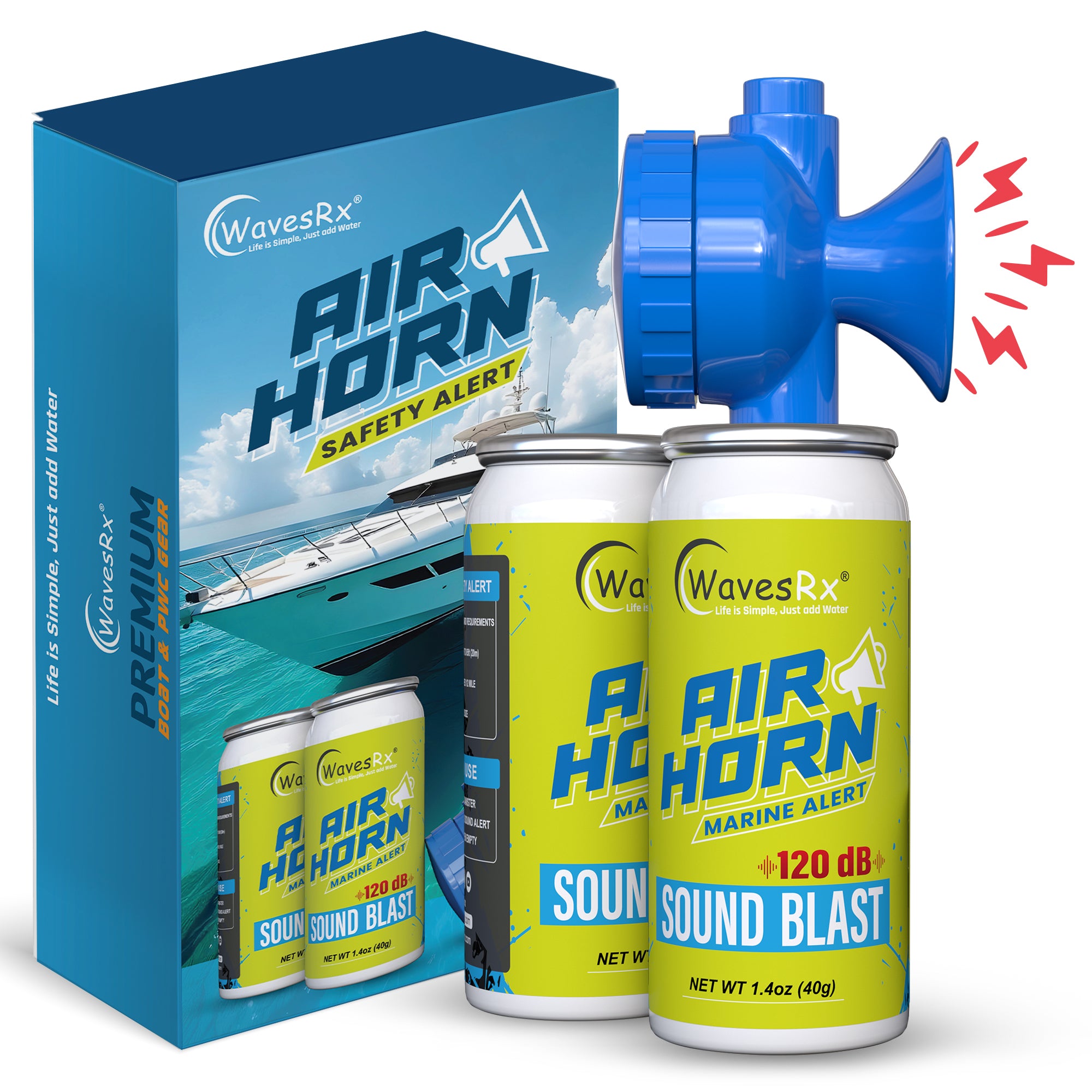 SAFETY ALERT AIR HORN – WavesRx