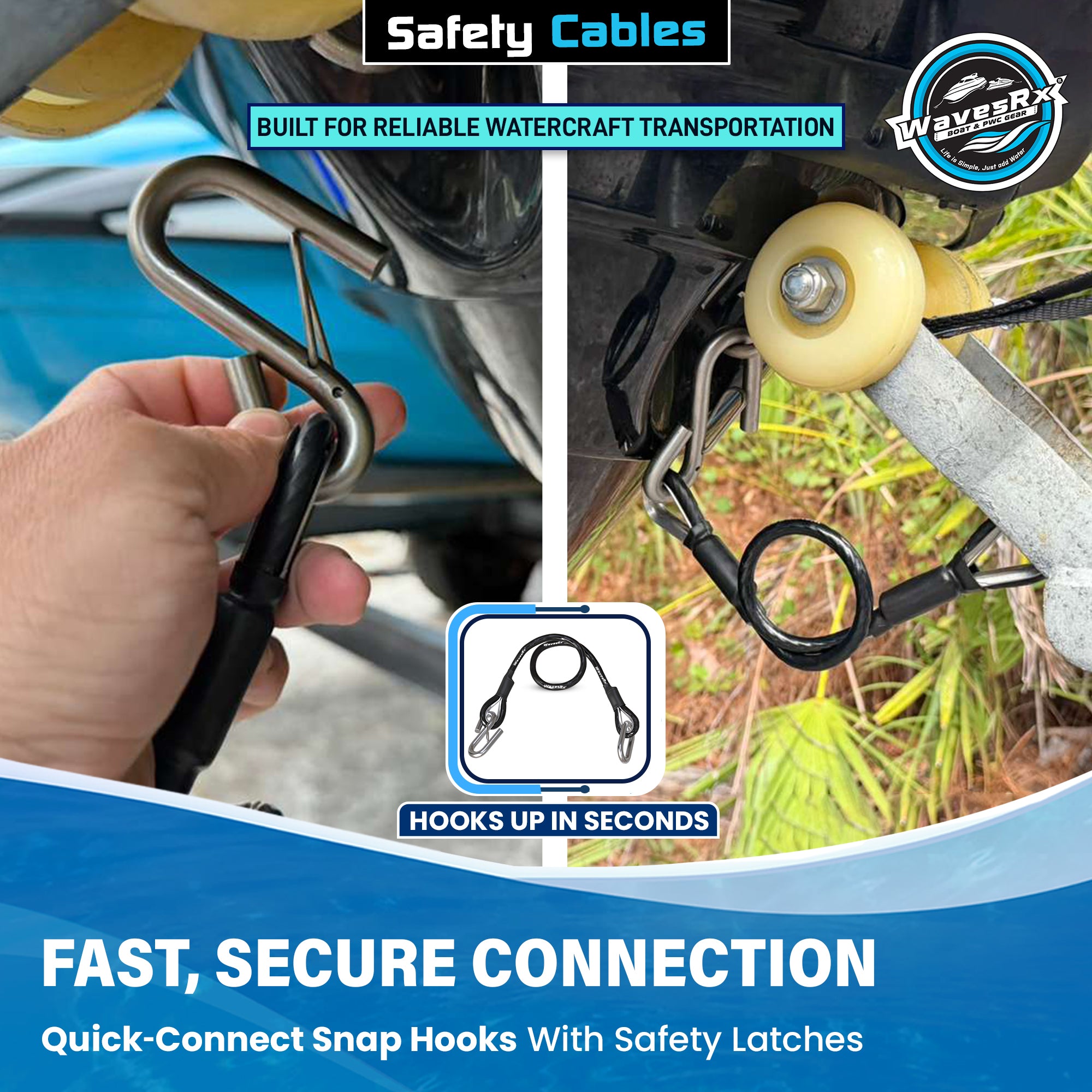 Trailer Safety Cables