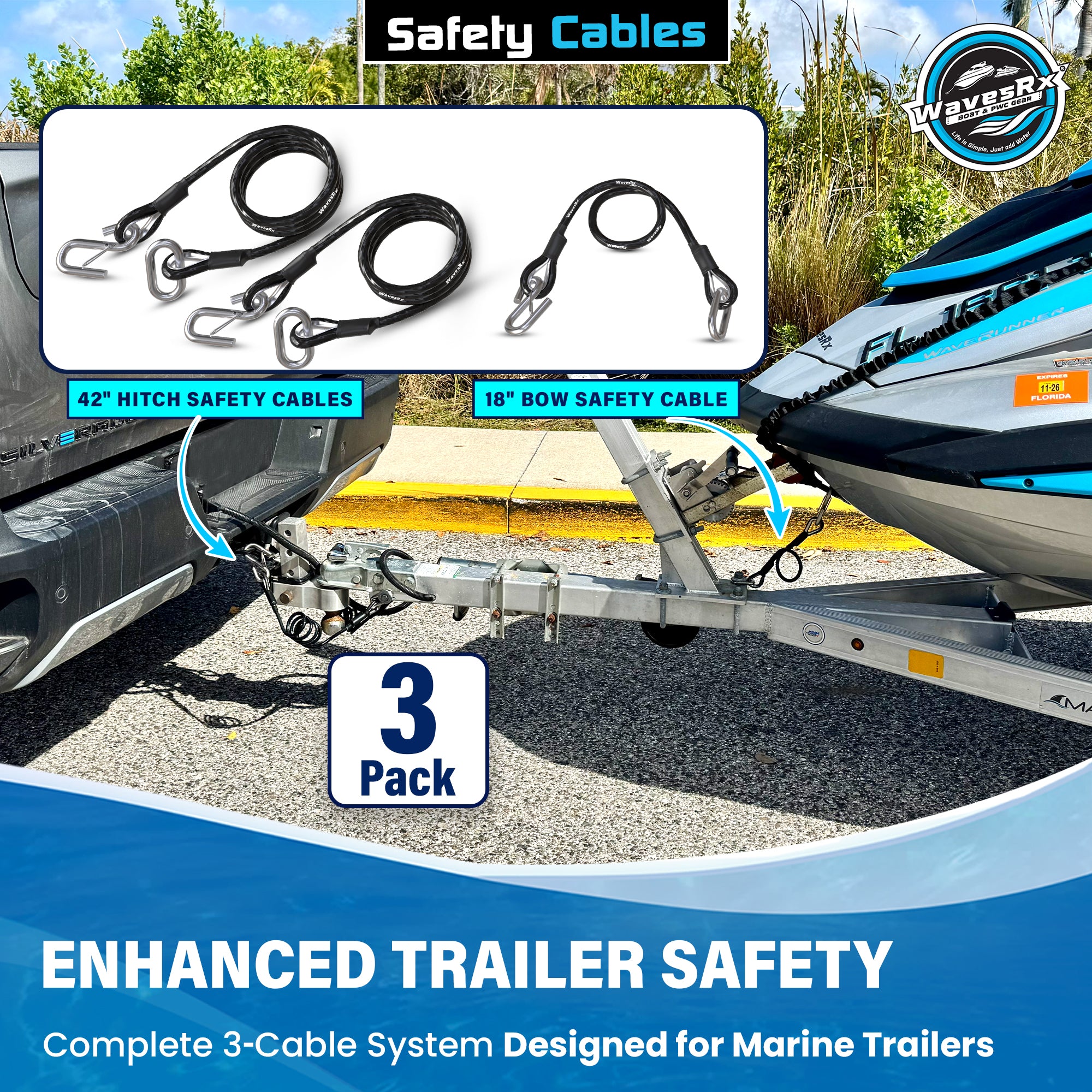 Trailer Safety Cables
