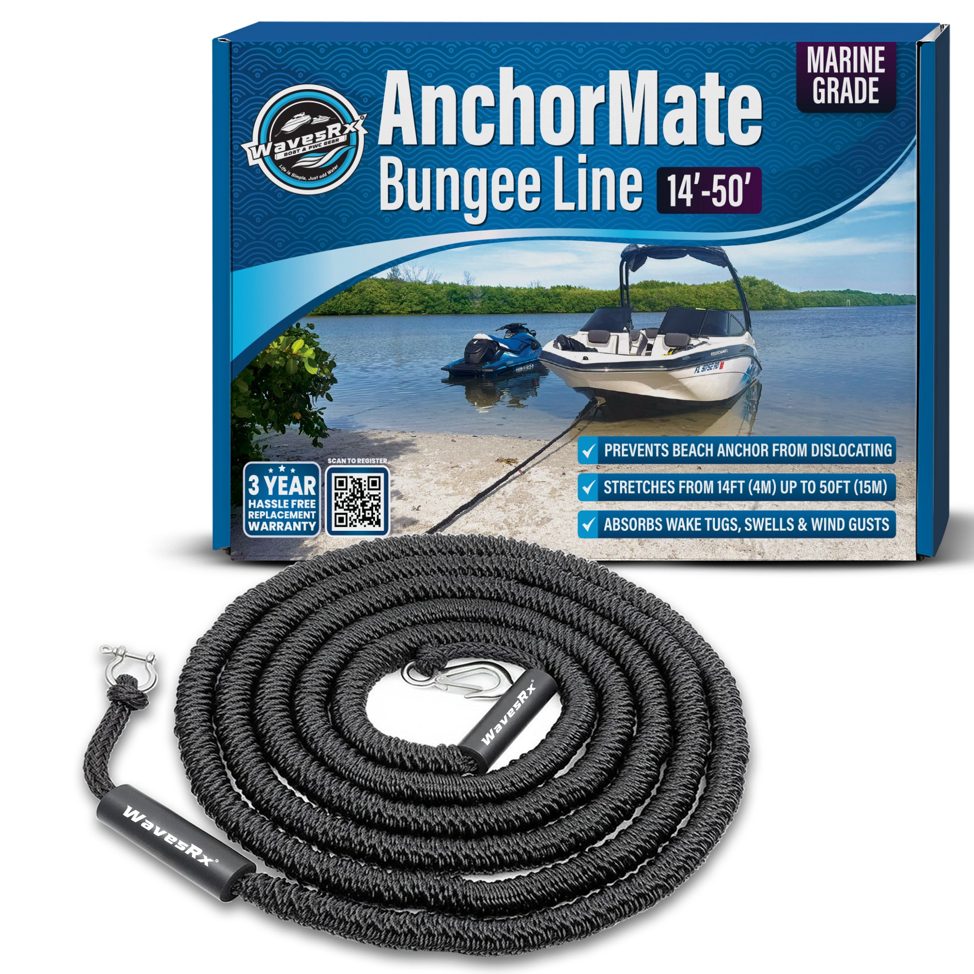 14'-50' ROUND BUNGEE – WavesRx