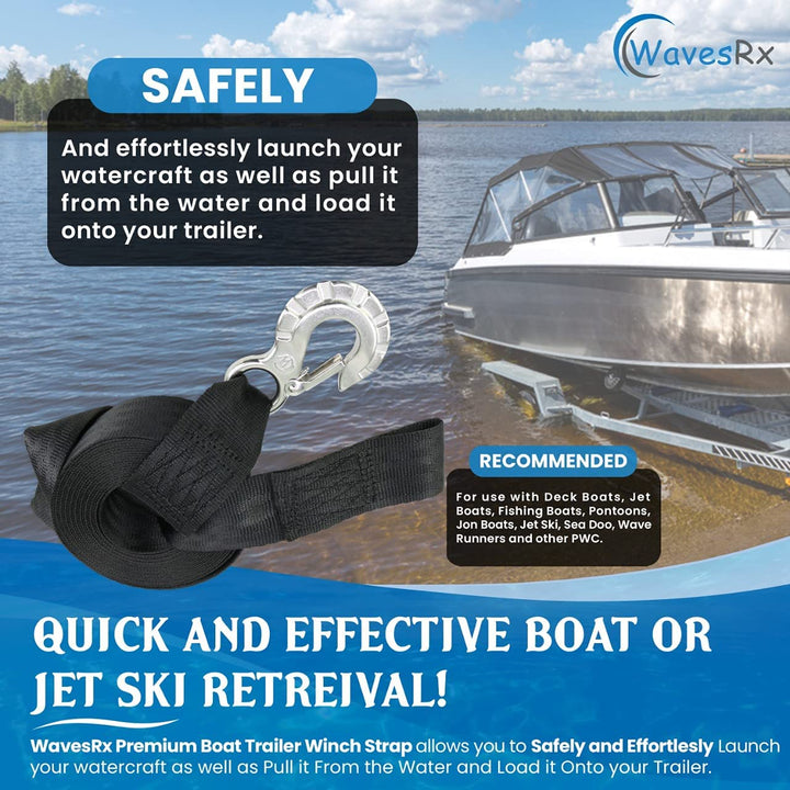 BOAT TRAILER WINCH STRAP